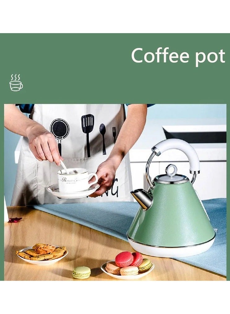 1.8L Electric Kettle Hot Water Quick Heating 304 Stainless Steel Automatic Power Off Home Large Capacity Kettle Heater 220V