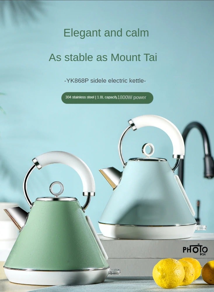 1.8L Electric Kettle Hot Water Quick Heating 304 Stainless Steel Automatic Power Off Home Large Capacity Kettle Heater 220V
