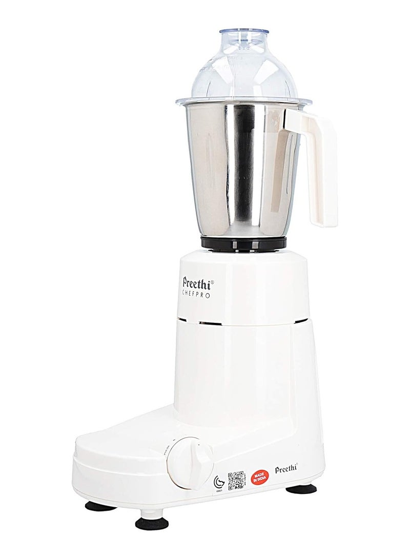 Preethi Chefpro Electric Mixer Grinder, 750 Watts, White