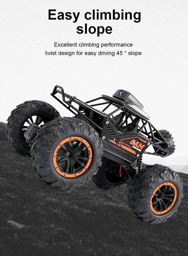 Rc Car With HD 720P WIFI FPV Camera Off-Road Remote Control Stunt Car 1:18 2.4G SUV Radio Control Climbing Toys For Kids