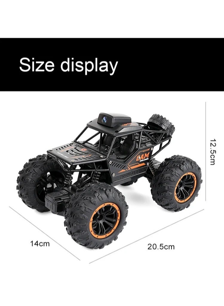 Rc Car With HD 720P WIFI FPV Camera Off-Road Remote Control Stunt Car 1:18 2.4G SUV Radio Control Climbing Toys For Kids