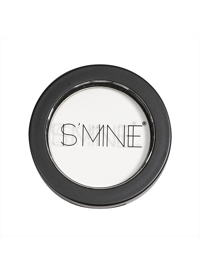 Single White Matte Eyeshadow Powder Palette High Pigment, Longwear, Intense Color Best White Eyeshadow