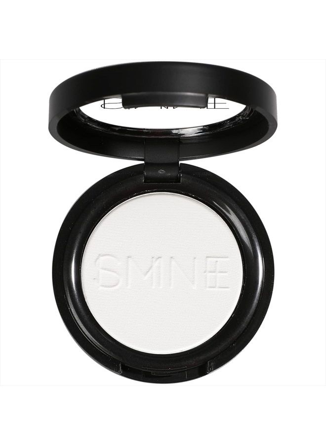 Single White Matte Eyeshadow Powder Palette High Pigment, Longwear, Intense Color Best White Eyeshadow