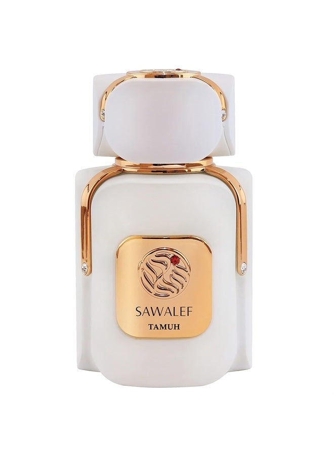 SWISS ARABIAN Tamuh - Leather and Woody Scent Notes - Long Lasting and Addictive Unisex Fragrance - A Seductive Signature Aroma - The Luxurious Scent Of Arabia - 2.7 oz EDP Spray