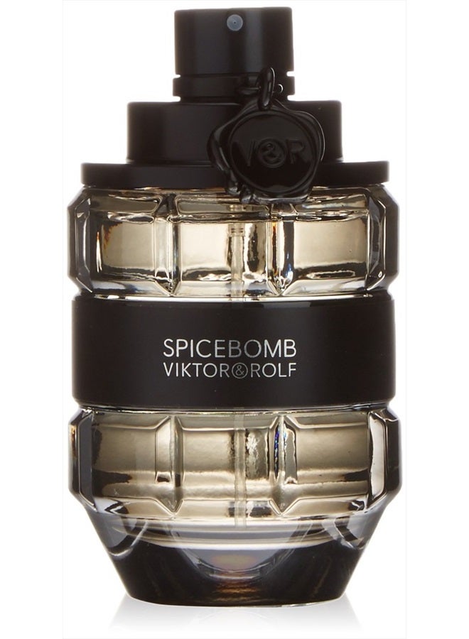 Spicebomb Eau De Toilette Spray for Men, 3.04 Ounce