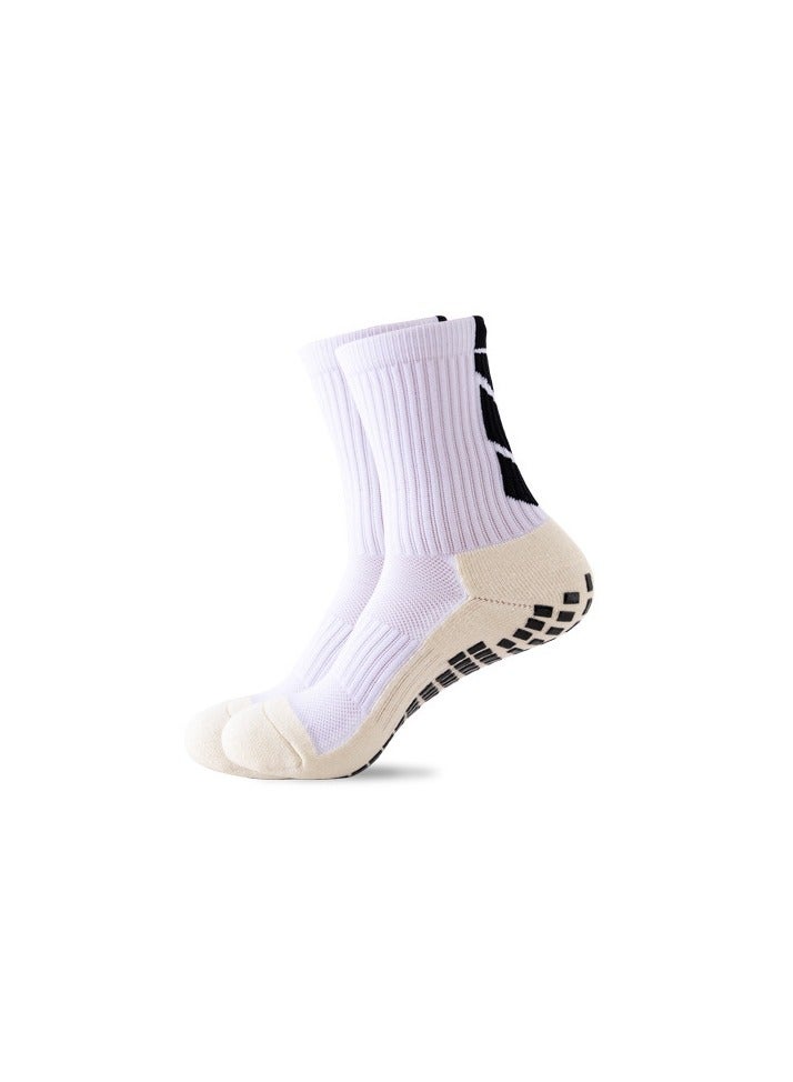 3 Pairs Of Non-slip Football Socks