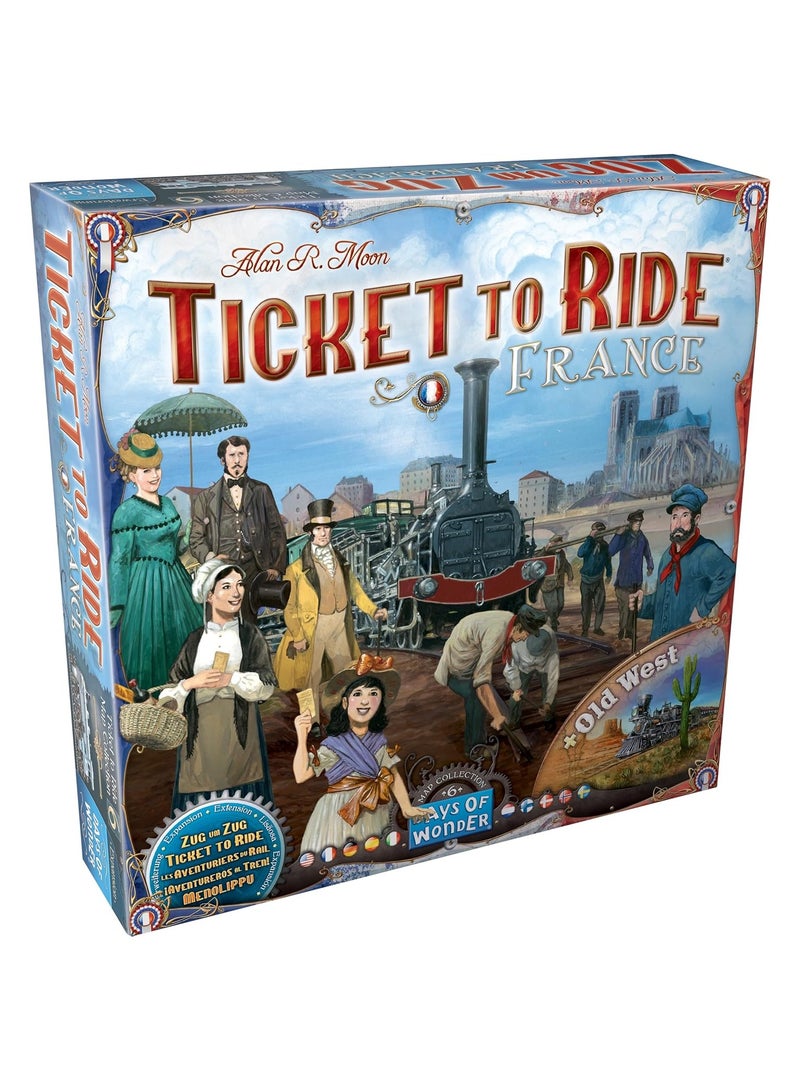 Days Of Wonder Ticket to Ride: Vol 06 - France & Old West