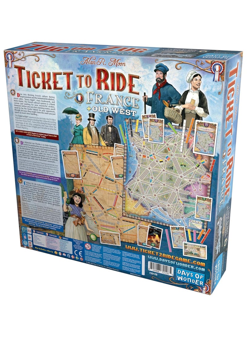 Days Of Wonder Ticket to Ride: Vol 06 - France & Old West