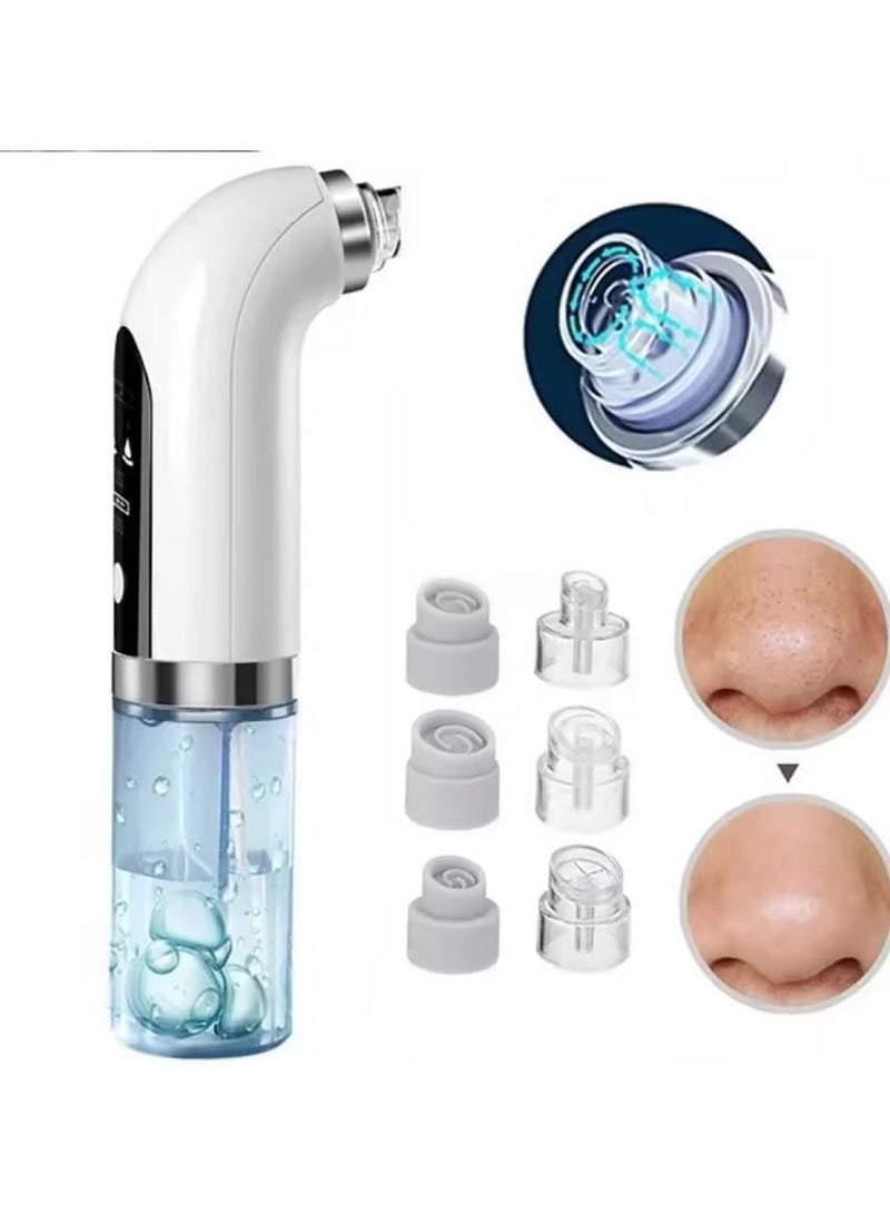 5-in-1 Hydrafacial Pore Vacuum Blackhead Extractor - Hydro- Infusion Deep Pore Cleansing Tool