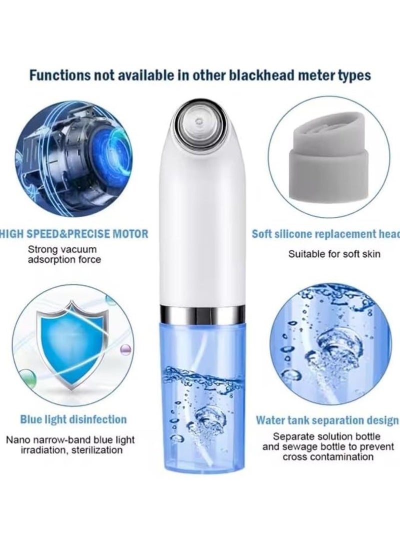 5-in-1 Hydrafacial Pore Vacuum Blackhead Extractor - Hydro- Infusion Deep Pore Cleansing Tool