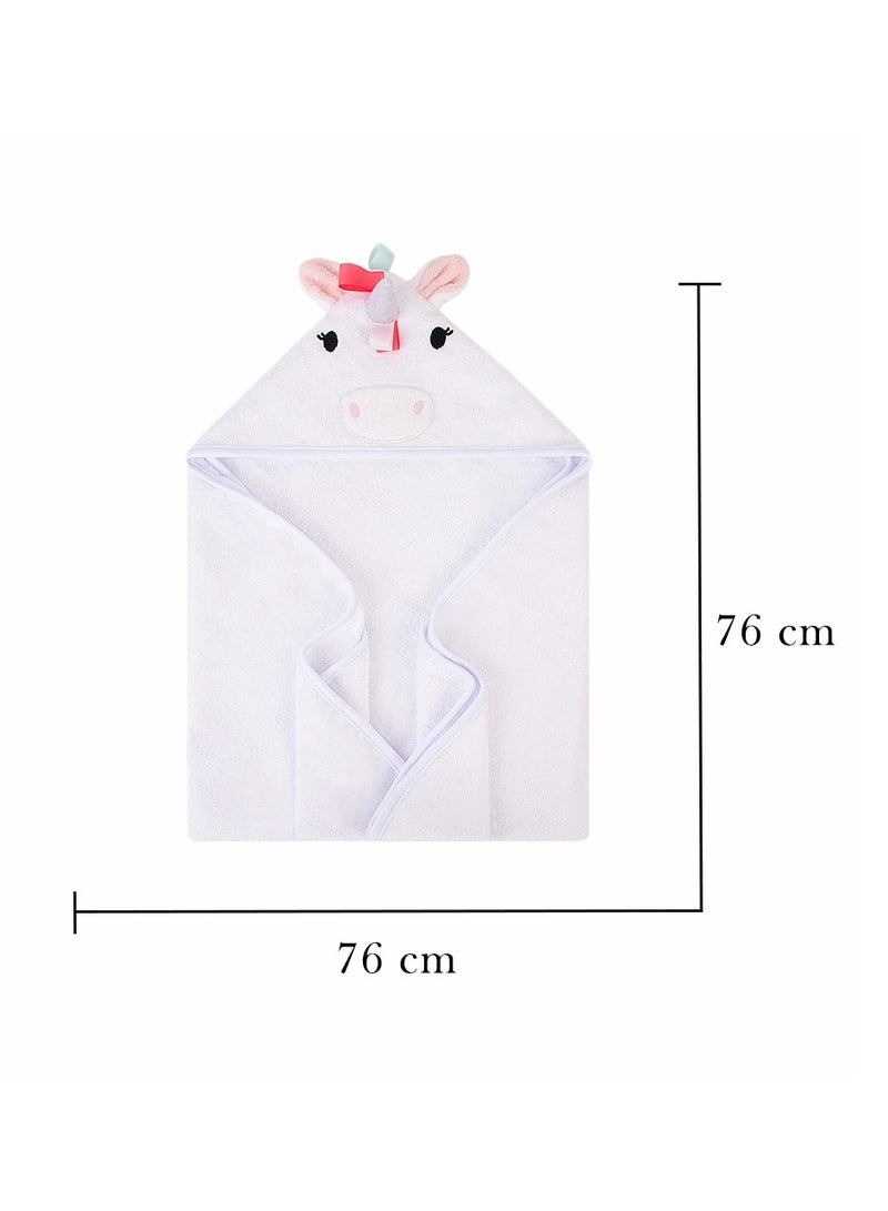 Factory Price Animal Stuffed Newborn Hooded Towel Gift Set - Unicorn