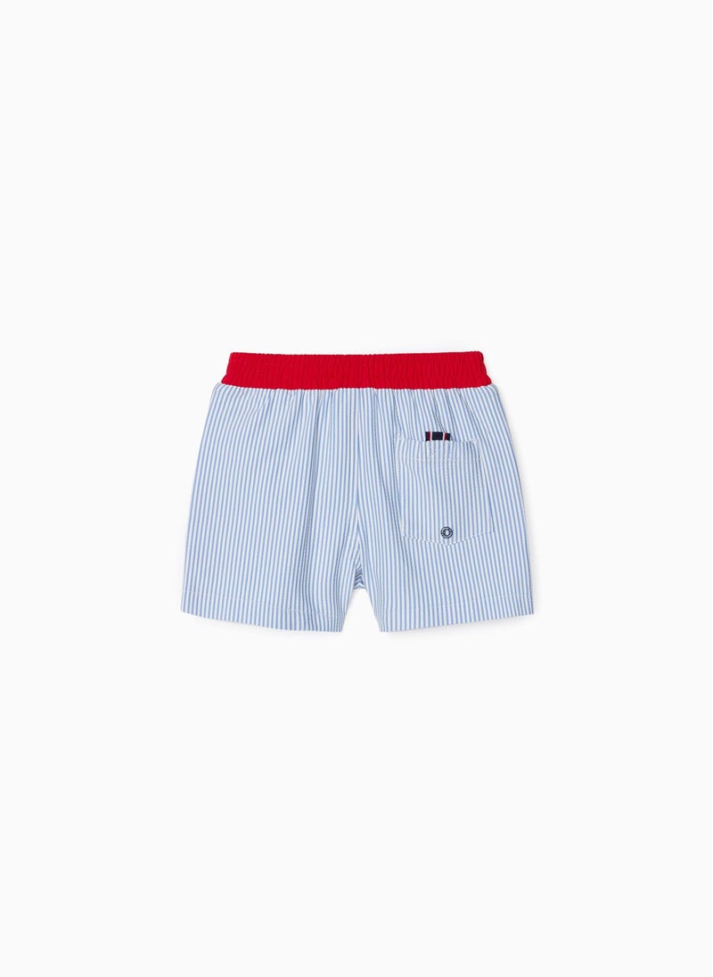 Swim Shorts for Boys 'You&Me', Blue/Red