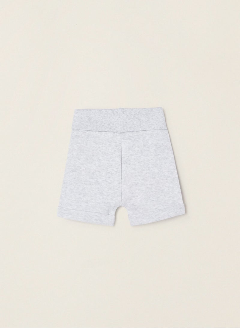 Zippy Pack 2 Cotton Shorts for Newborns Cloud