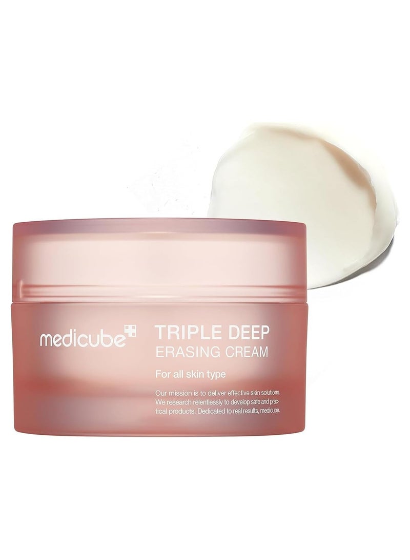 Triple Deep Erasing Cream | Dry, dull, sensitive skin |1.7oz | Anti-aging, rehydrating, skin boosting & brightening