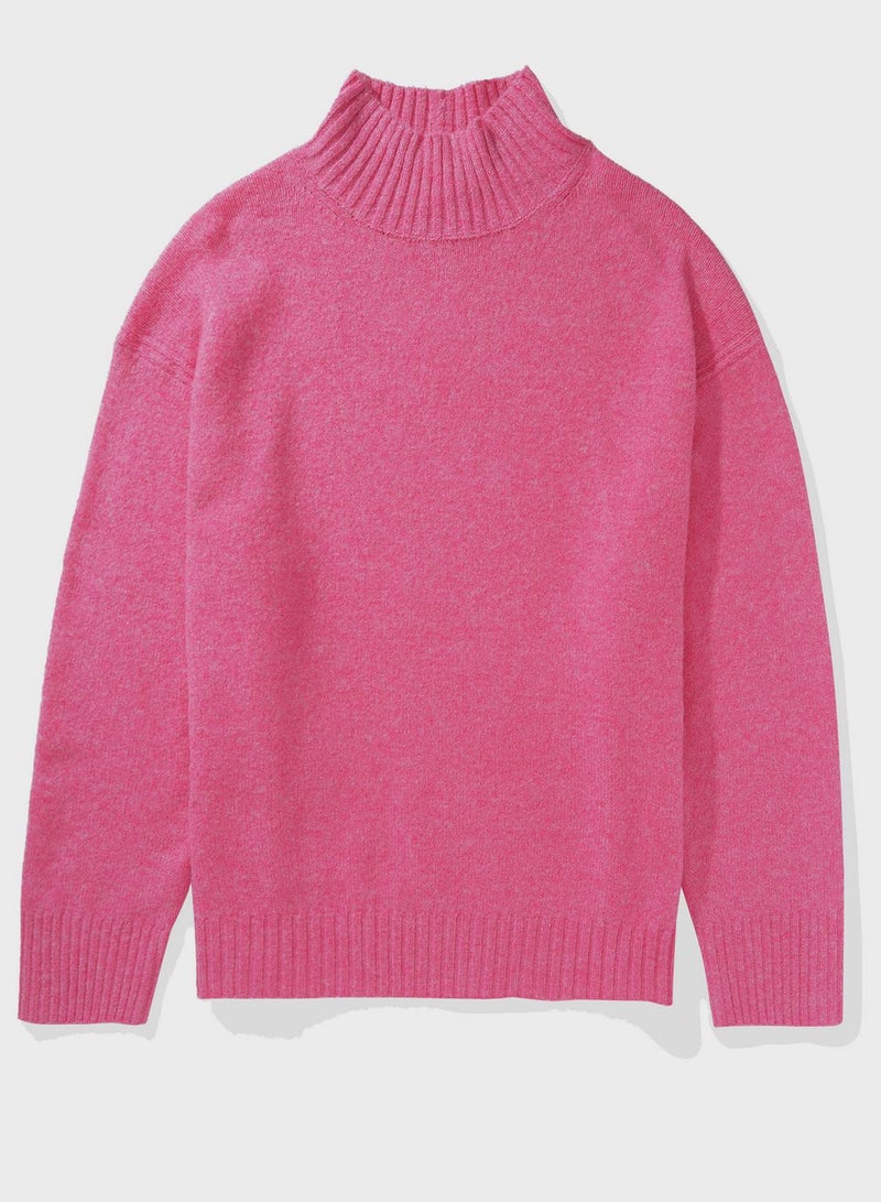 Mock Neck Sweater