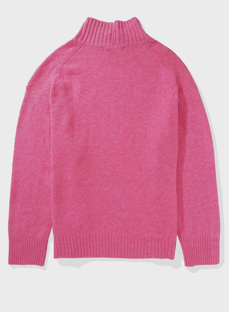 Mock Neck Sweater