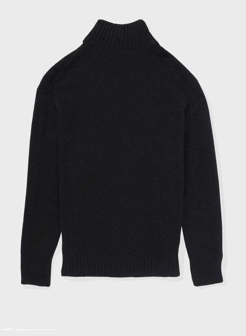 Mock Neck Sweater