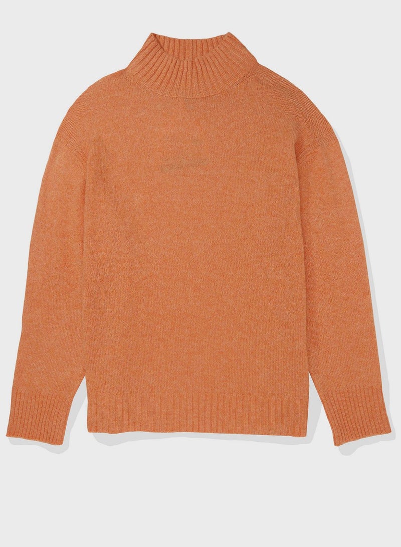 Mock Neck Sweater