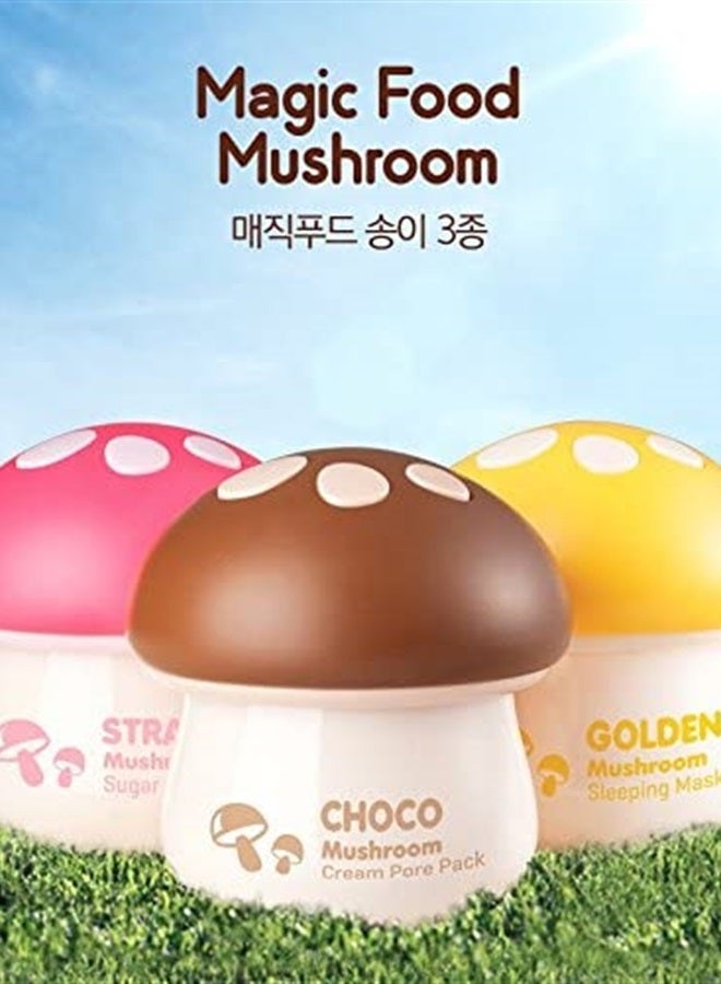 Magic Food Strawberry Mushroom Sugar Scrub, 2.37 Fl Oz