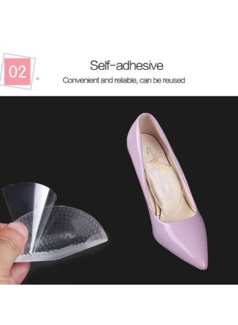 1pair Arches Orthotic Arch Support Foot Insole Brace Flat Feet Insoles Relieve Pain Shoes Orthotic Foot Care Pad Silica Gel