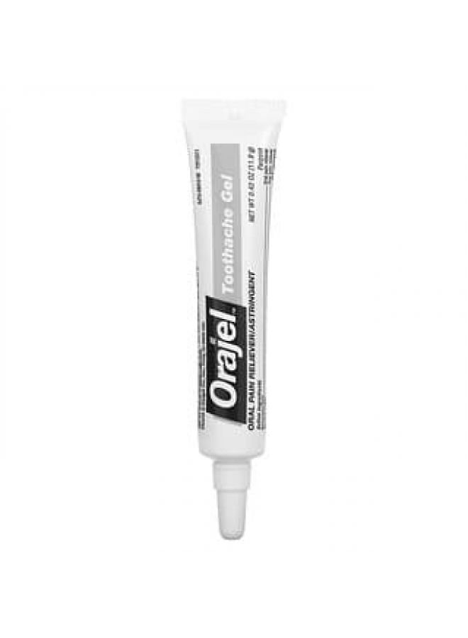 Orajel, Instant Pain Relief Gel, 3X Medicated For Toothache & Gum, 0.42 oz (11.9 g)