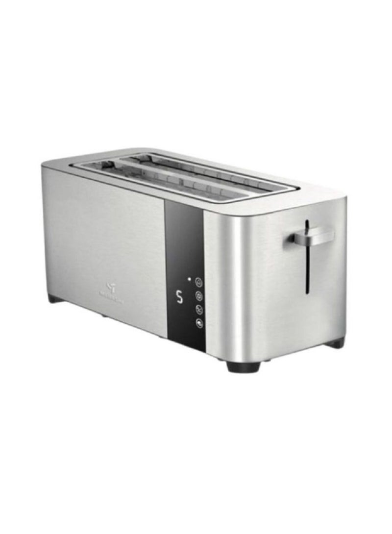 2 Slice Long Bread Toaster Stainless Steel Body With Digital Display