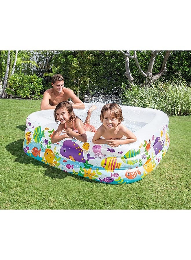 Aquarium Inflatable Pool 159x159x50cm