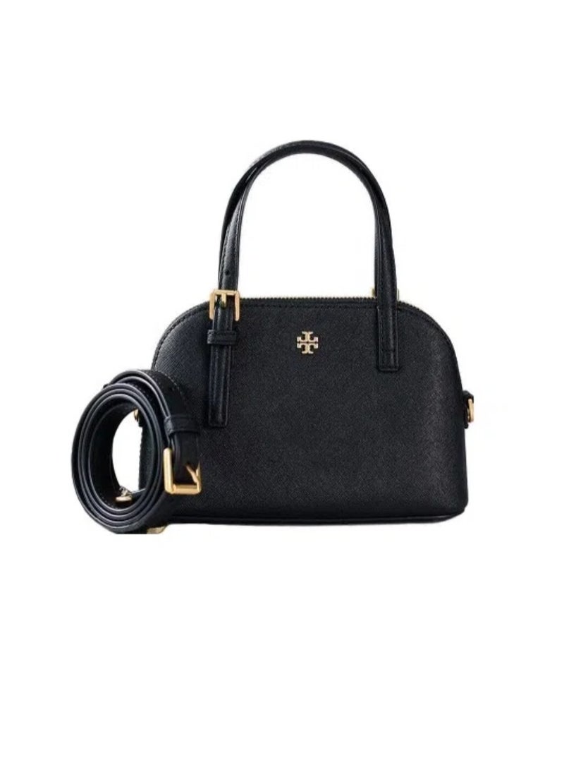 Tory Burch Emerson Simple Adjustable Detachable Shoulder Strap Leather Shell Bag Shoulder Handbag