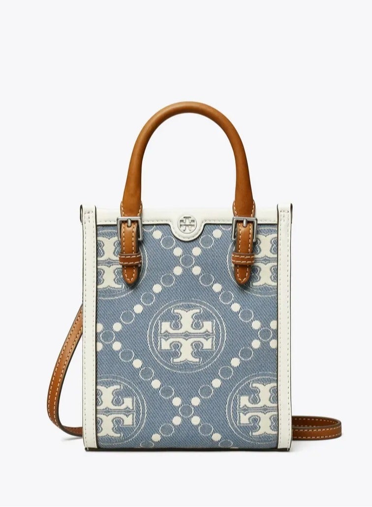 Tory Burch Mini T Monogram Tote