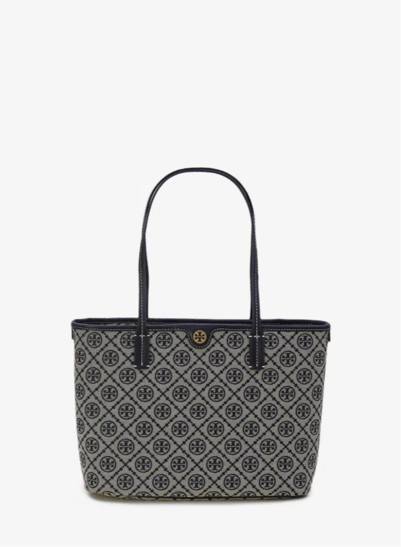 Tory Burch T Monogram Classic Print Tote Bag Shopping Bag Shoulder Bag