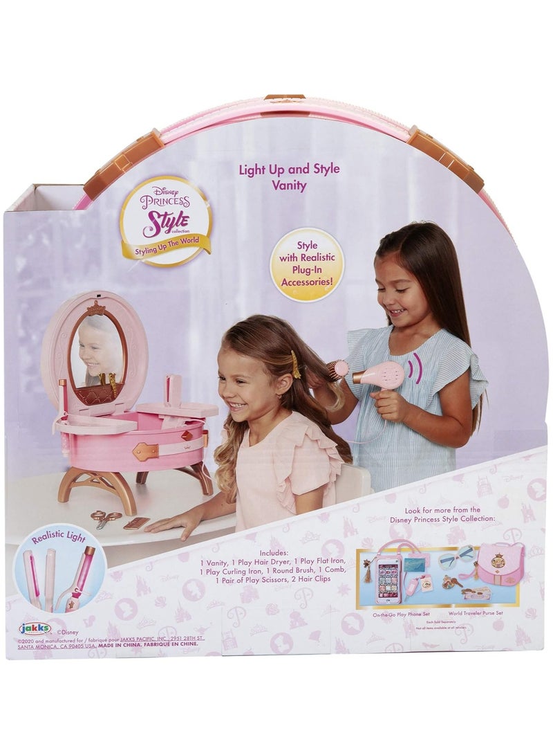 Disney Princess Style Collection Light Up & Style Vanity