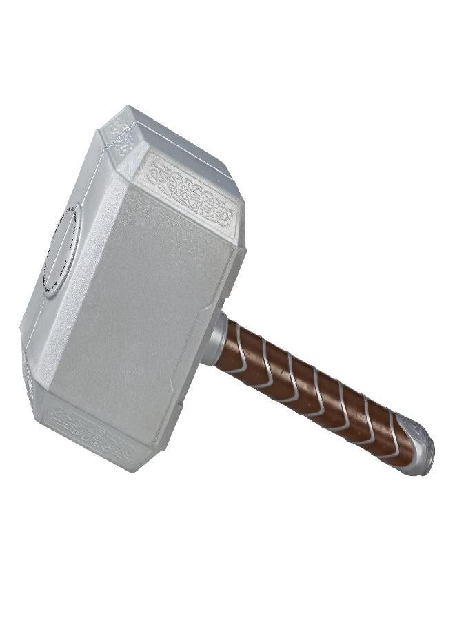 Marvel Thor Battle Hammer Role Play Toy, Weapon Accessory Inspired by The Comics Super Hero, for Kids Ages 5 and Up (Amazon Exclusive)