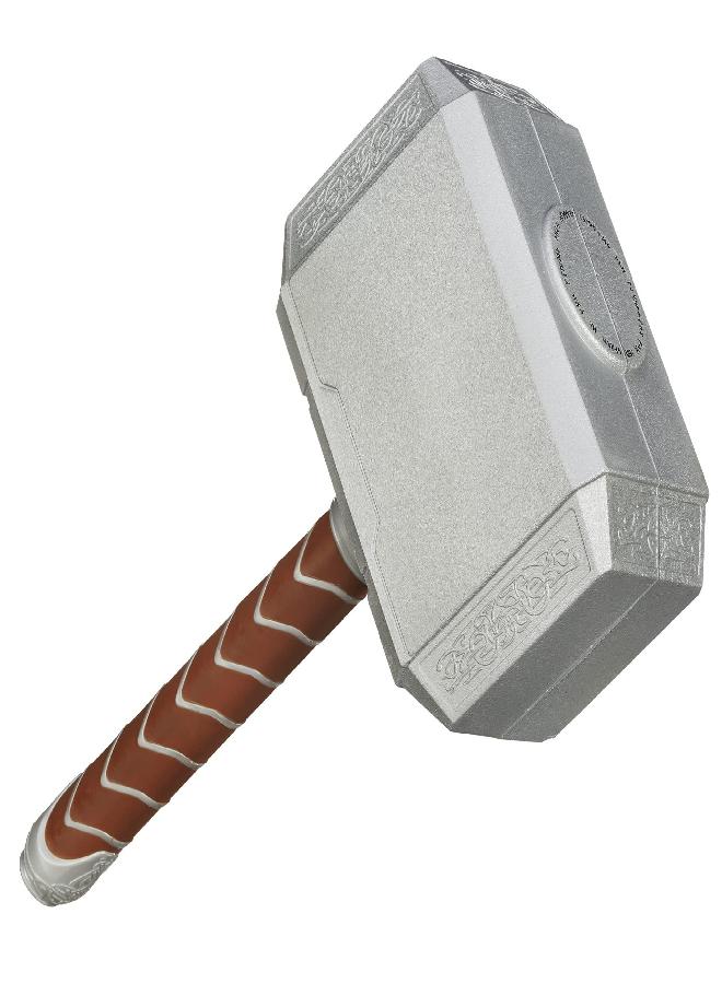 Marvel Thor Battle Hammer Role Play Toy, Weapon Accessory Inspired by The Comics Super Hero, for Kids Ages 5 and Up (Amazon Exclusive)