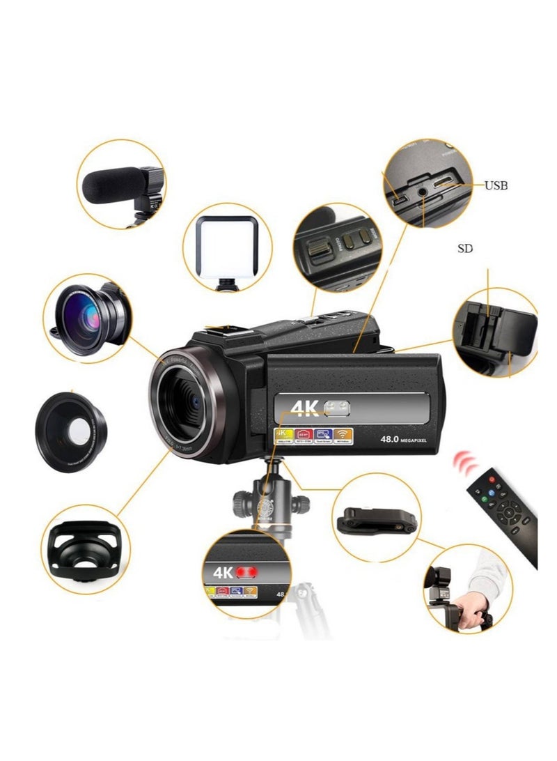 Digital Camera for Home Use with Live Broadcast, Photography, and Microphone