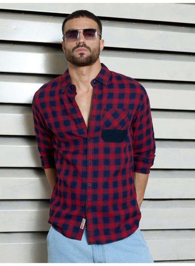 Men’s Regular Fit Multicolour Shirts – Modern and Comfortable