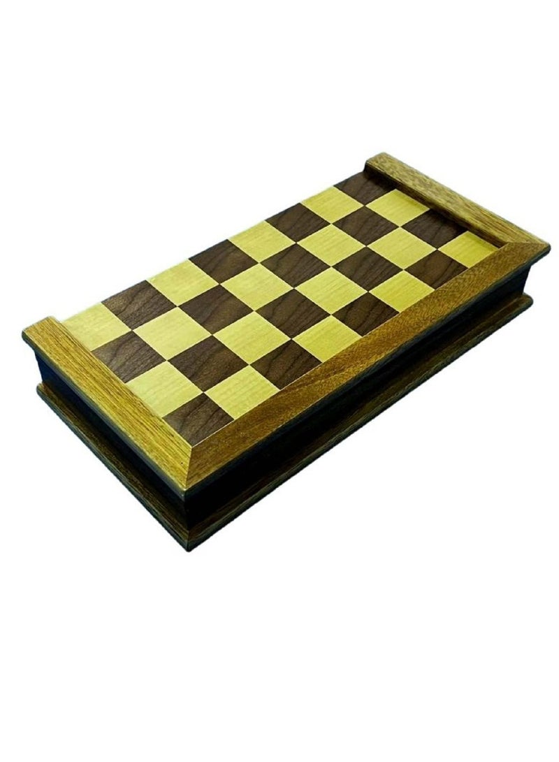 Wooden Chess Game Set 44.5X22.2X8 Cm