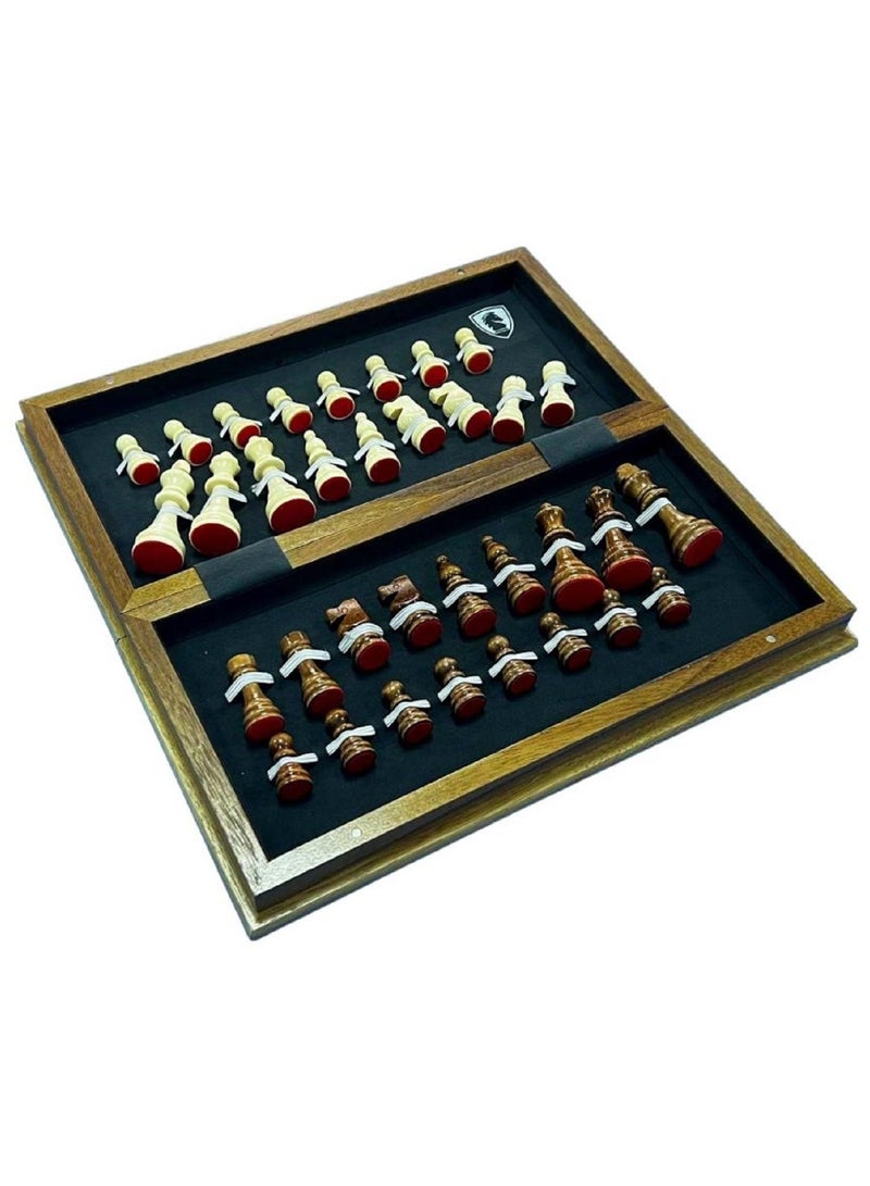 Wooden Chess Game Set 44.5X22.2X8 Cm