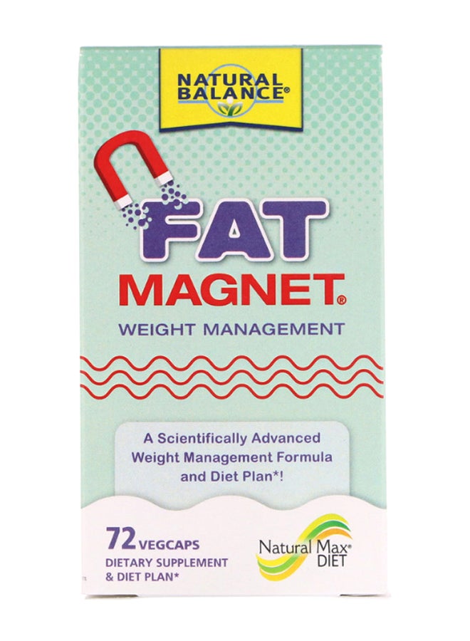 Fat Magnet Dietary Supplement - 72 Capsules