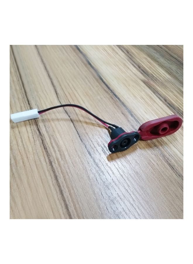 Charging Hole Cover With Charging Line And Charging Port For Xiaomi Mijia M365 Electric Scooter