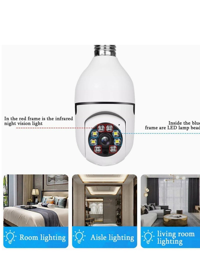 2MP Camera for Home, 360° Surveillance & Security Camera, WIFI Smartphone Connected Camera, Baby Monitor, CCTV Camera for Home Wireless, Indoor Camera with Human Detection, Two-Way Talk