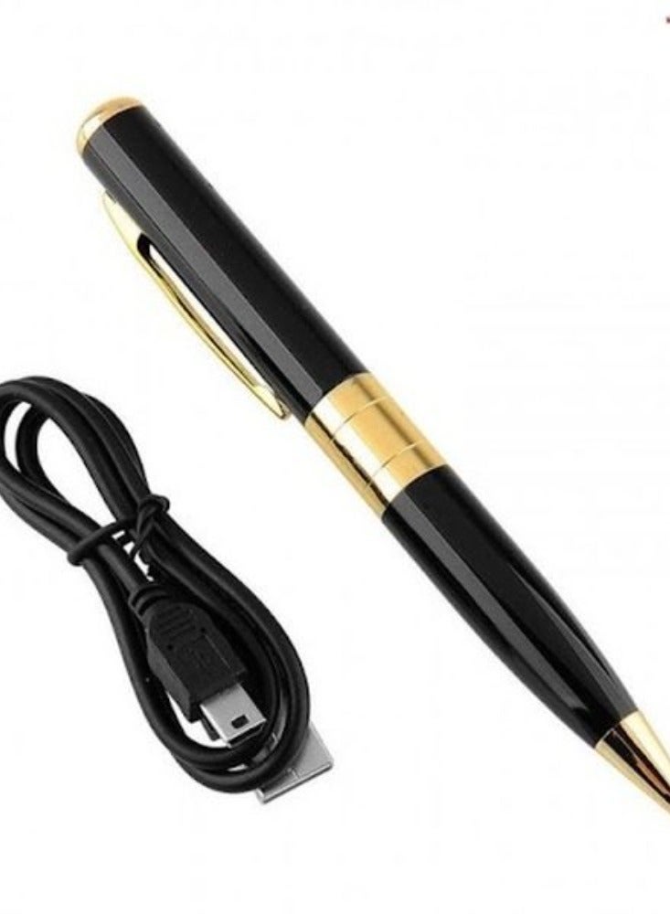 Spy Pen Camera DVR Camera HD Black And Gold