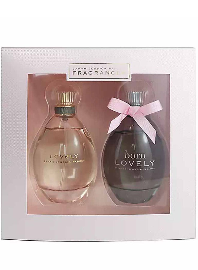 Women Set Edp 2 X 100ml (Lovely + Born Lovely)