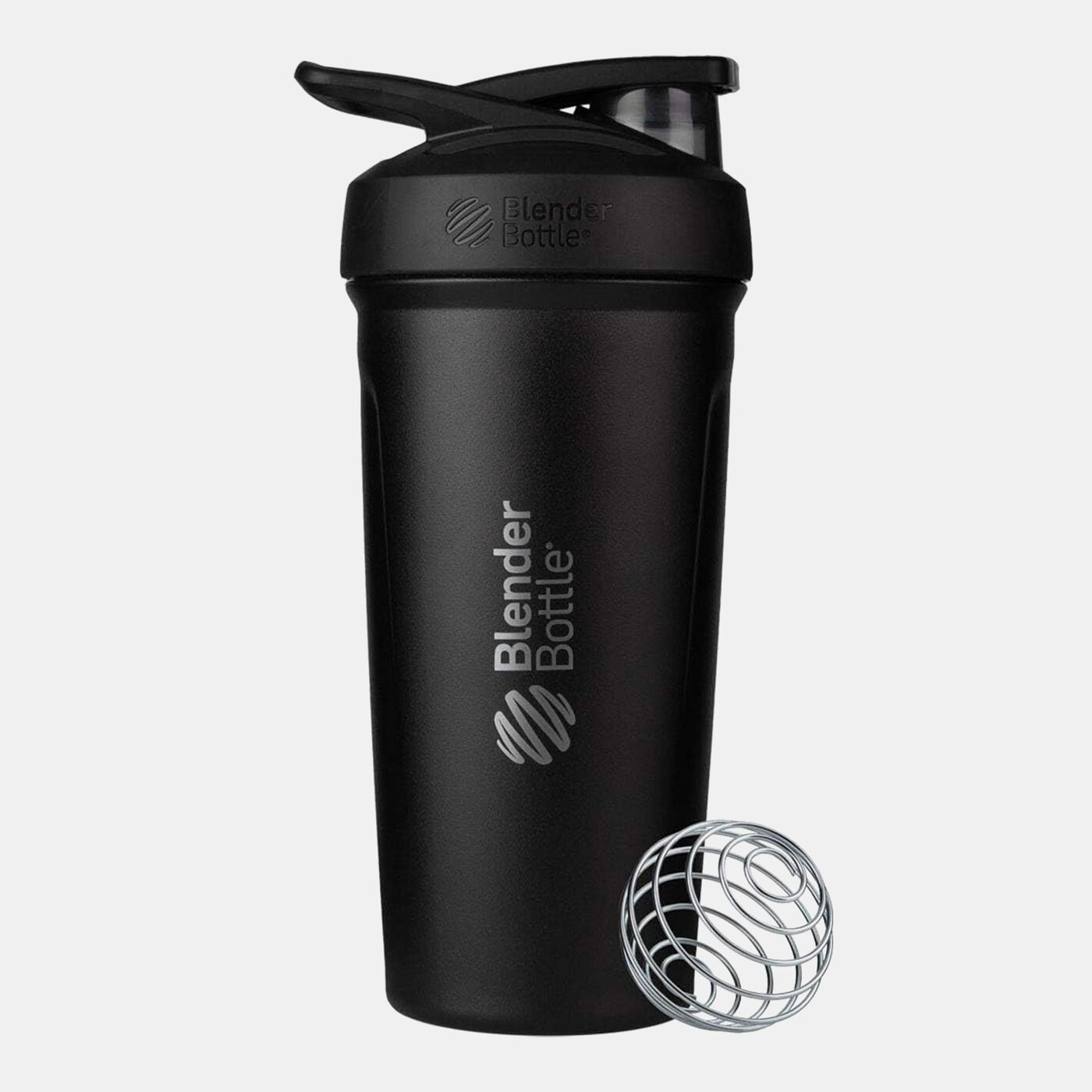 Strada Stainless Steel Flip Shaker Bottle (710ml)