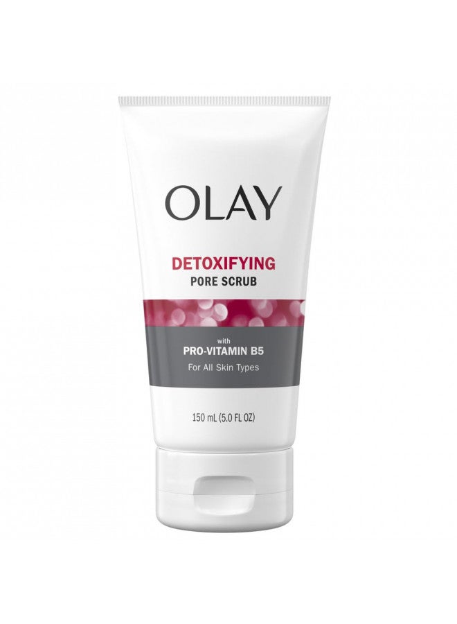 Olay Regenerist Detoxifying Pore Scrub Facial Cleanser, 5.0 fl oz