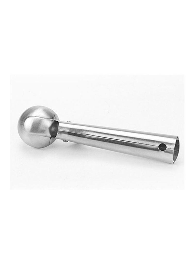 Stainless Steel Ice Cream Scoop With Trigger Release Silver 18.5x4.5x4.5cm