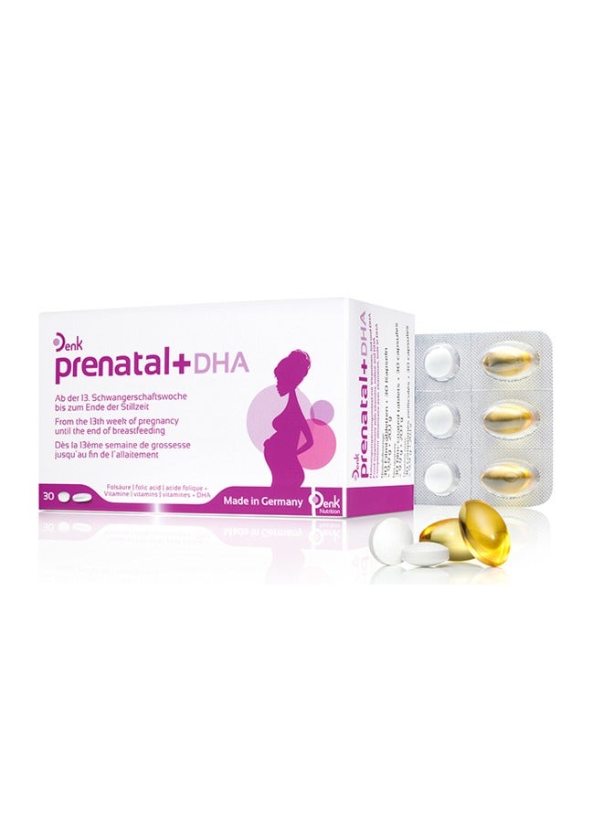 Prenatal + DHA Dual Pack 30's – Comprehensive Support for Pregnancy and Breastfeeding