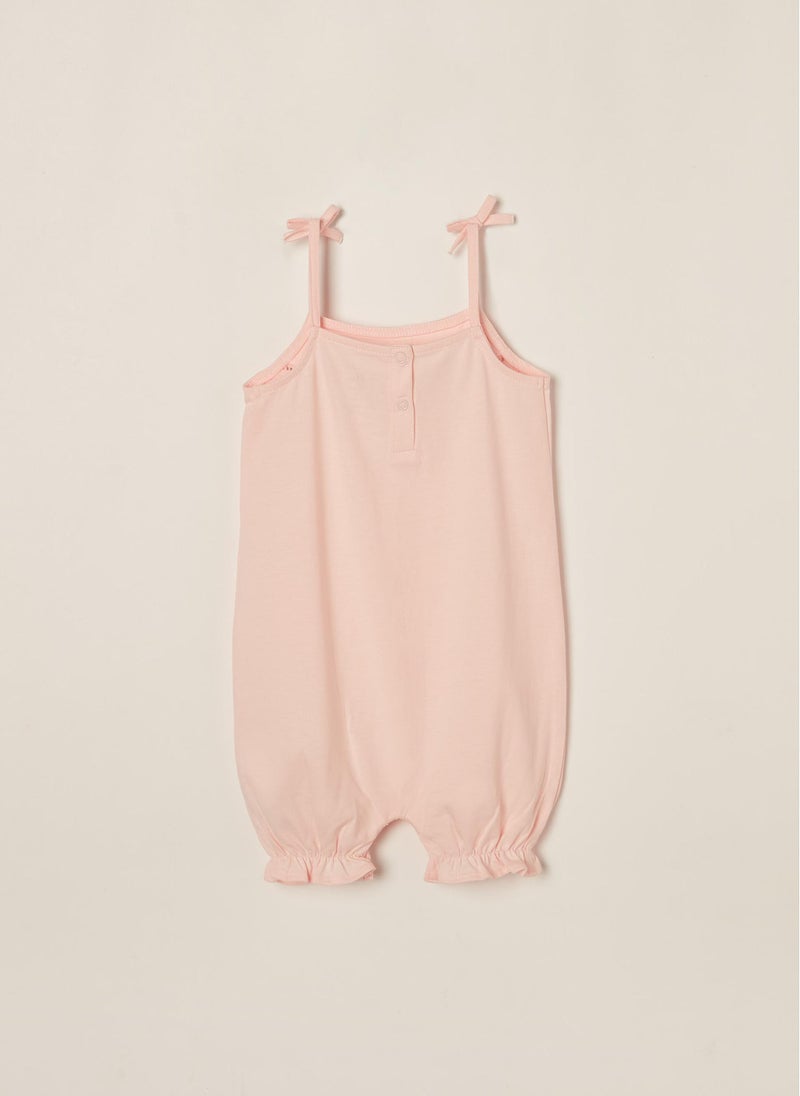 Jumpsuit for Baby Girls, Pink