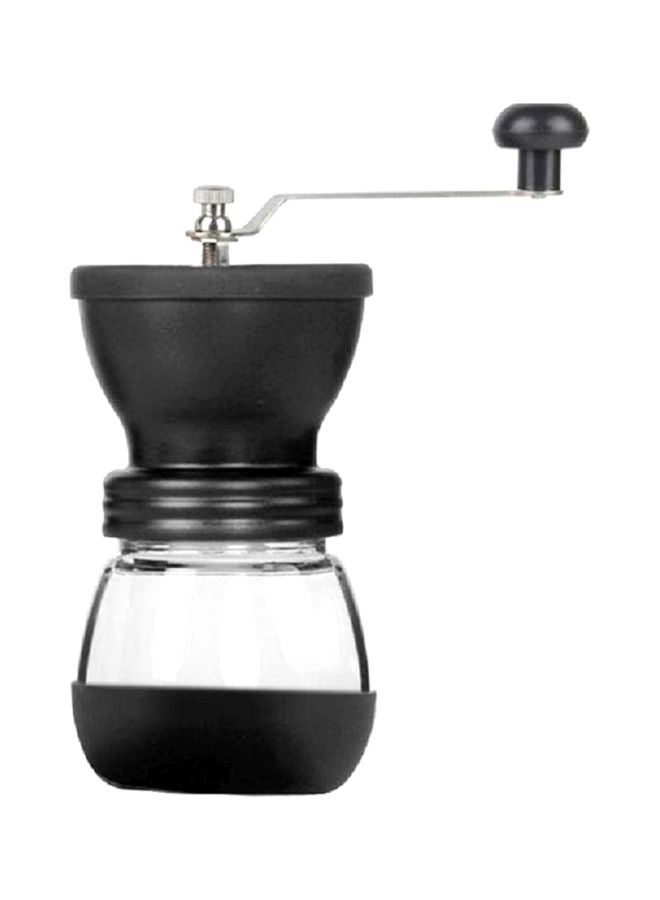 Portable Whole Body Washable Household Manual Coffee Bean Grinder Machine Jar Black/Clear/Silver