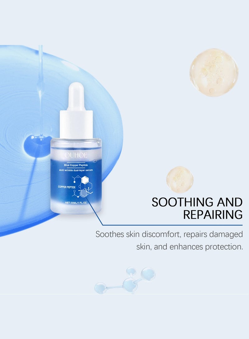 Copper Peptides Serum for Face, Copper Peptides Anti Aging, Wrinkle,  Fine Lines Serum for Face,Body,Under Eyes, 30ml