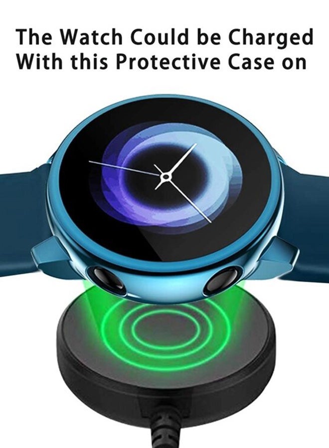 Protective Case For Samsung Galaxy Watch Active 2 40mm Blue